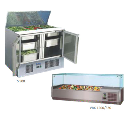 CELFROST CURVED GLASS TOP FREEZER 300L - Restaurant.Store