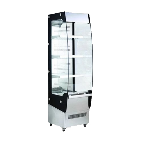 PreAsion Refrigerated Cake Showcase Bread Dessert Display Cabinet Arc Glass  Opened Front Door 220V - Walmart.com